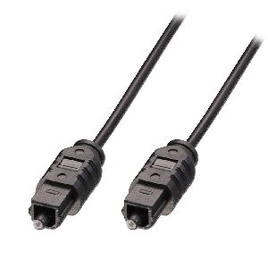 Lindy TosLink Cable (optical SPDIF) - 5m - TosLink - 5 m - Black